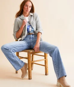 Jeans|Bottoms | BKE Billie Classic Straight Stretch Jean Zanders