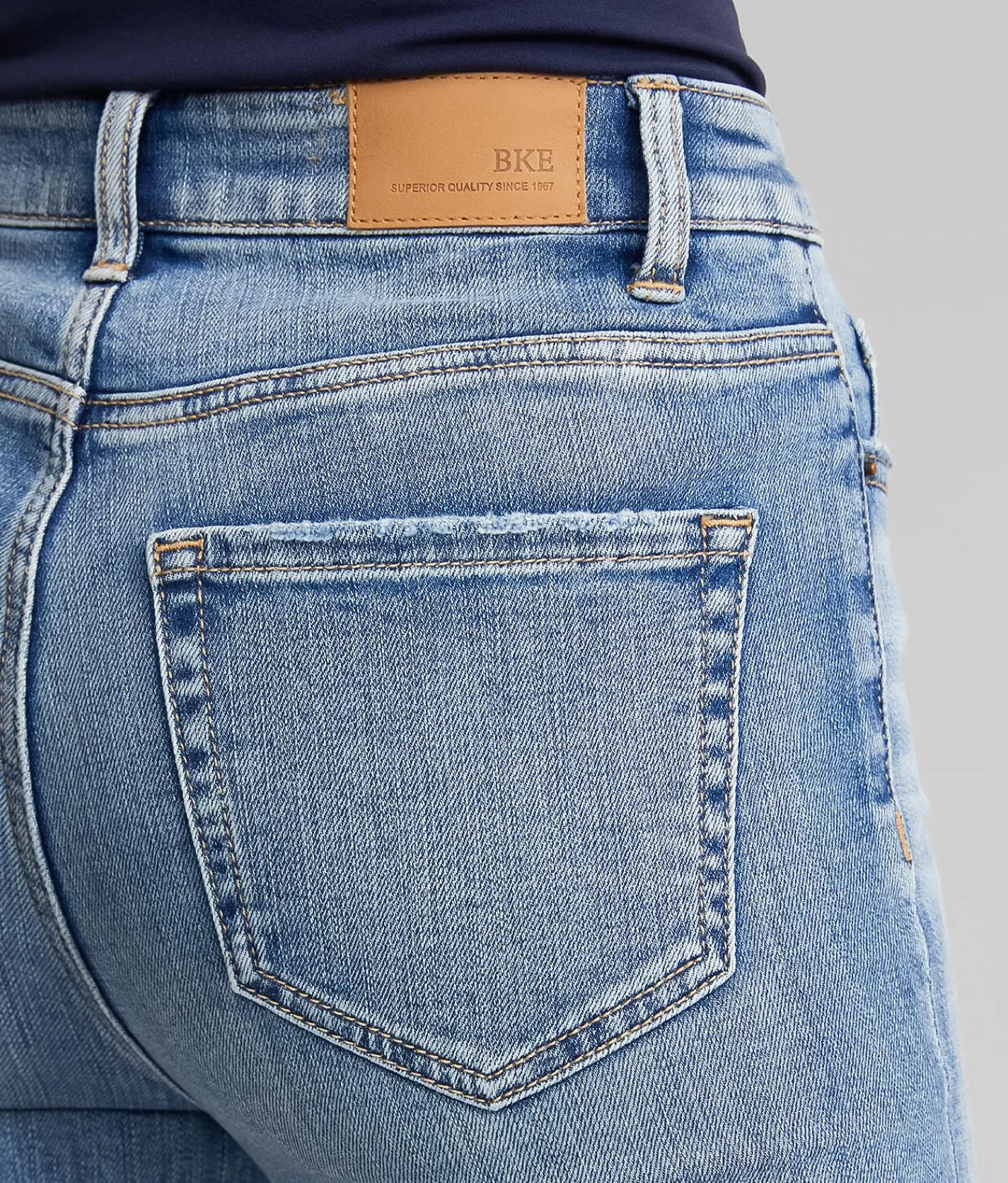 Jeans|Bottoms | BKE Billie Cropped Straight Stretch Jean Amaya