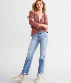 Jeans|Bottoms | BKE Billie Cropped Straight Stretch Jean Hendren