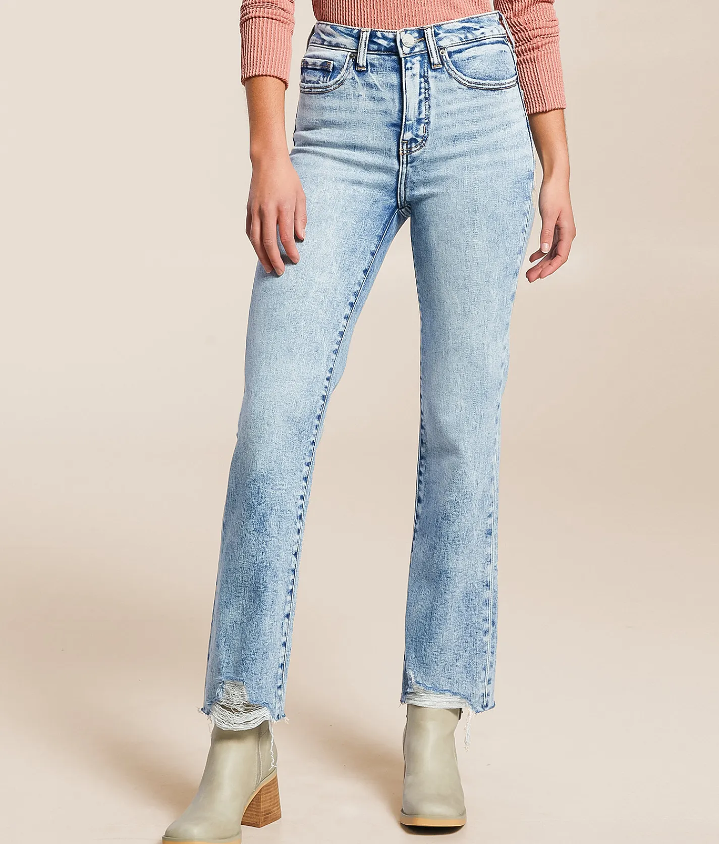 Jeans|Bottoms | BKE Billie Cropped Straight Stretch Jean Mize 2
