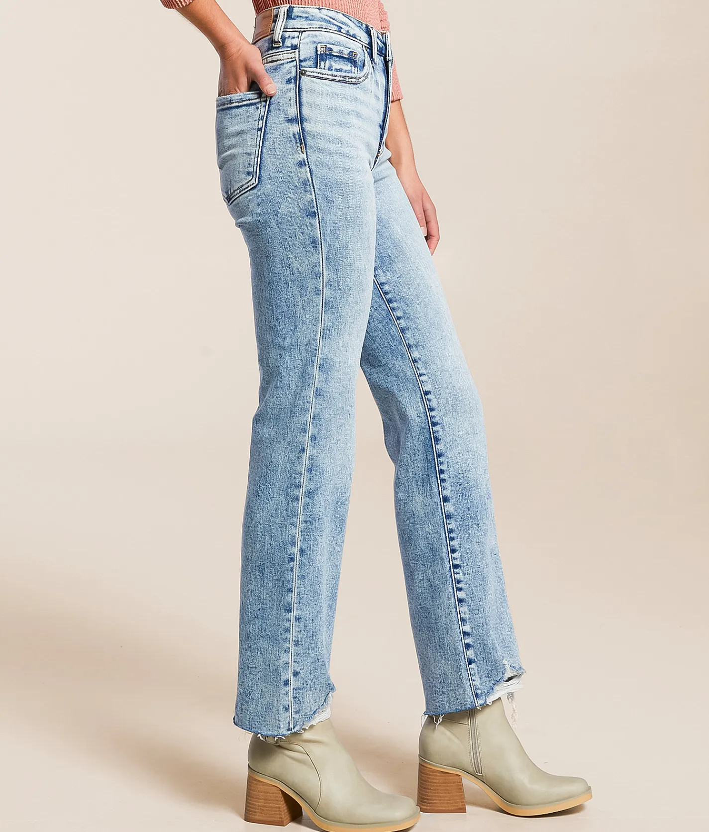 Jeans|Bottoms | BKE Billie Cropped Straight Stretch Jean Mize 2