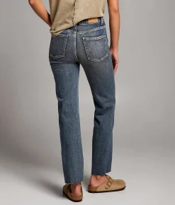 BKE Billie Cropped Straight Stretch Jean Mashburn Best