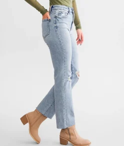 BKE Billie Cropped Straight Stretch Jean Dowd Best