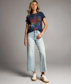 BKE Billie Cropped Wide Leg Stretch Jean Jowell 3 Online