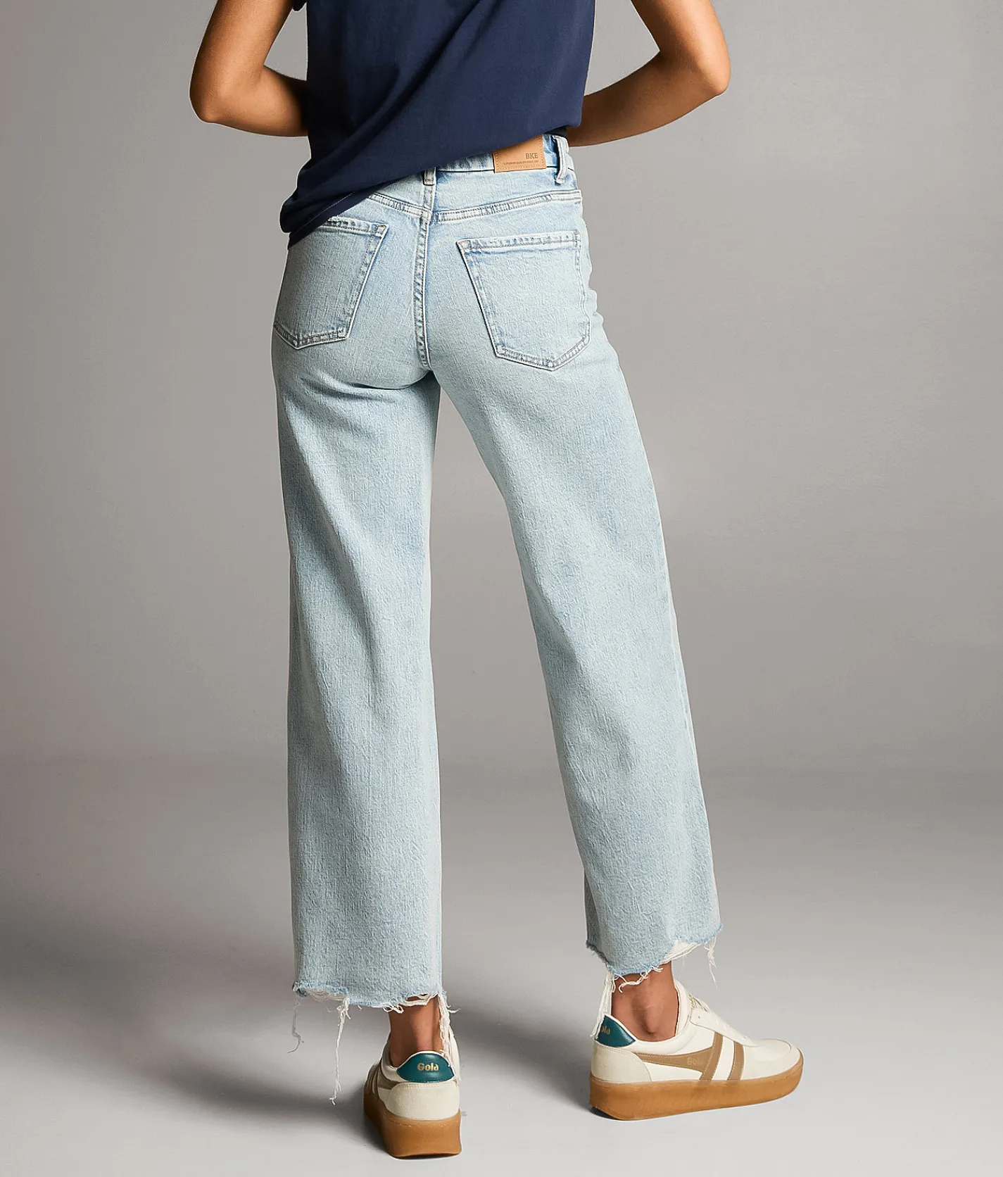 Bottoms | BKE Billie Cropped Wide Leg Stretch Jean Jowell 3