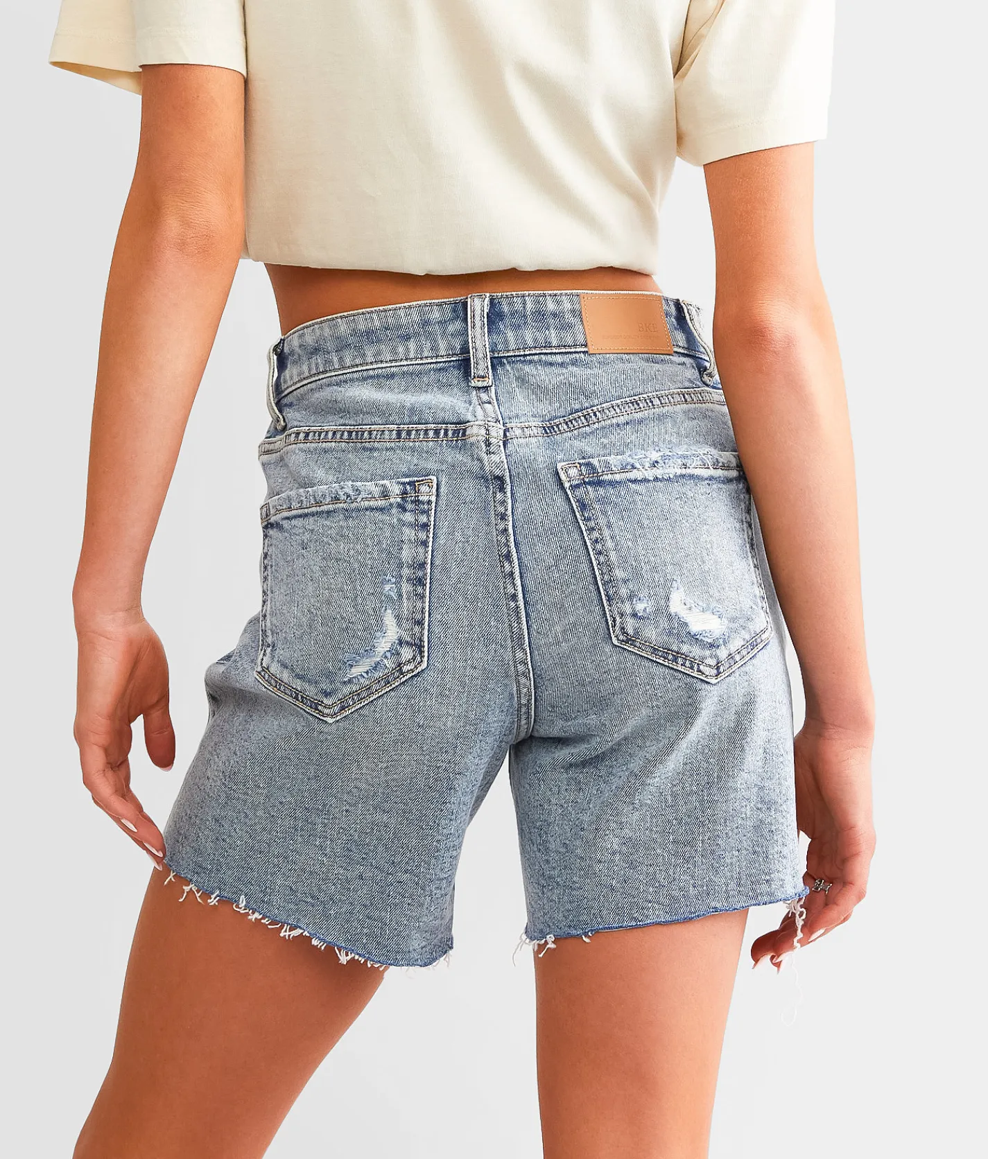 Bottoms|Shorts | BKE Billie Stretch Short Gasper