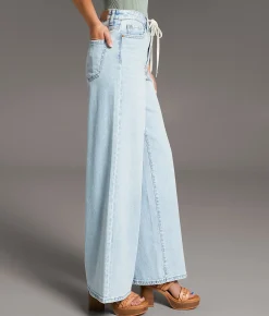 BKE Billie Ultra Wide Leg Stretch Jean Klabon Clearance