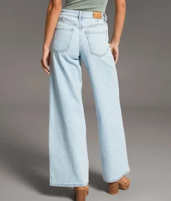 BKE Billie Ultra Wide Leg Stretch Jean Klabon Clearance