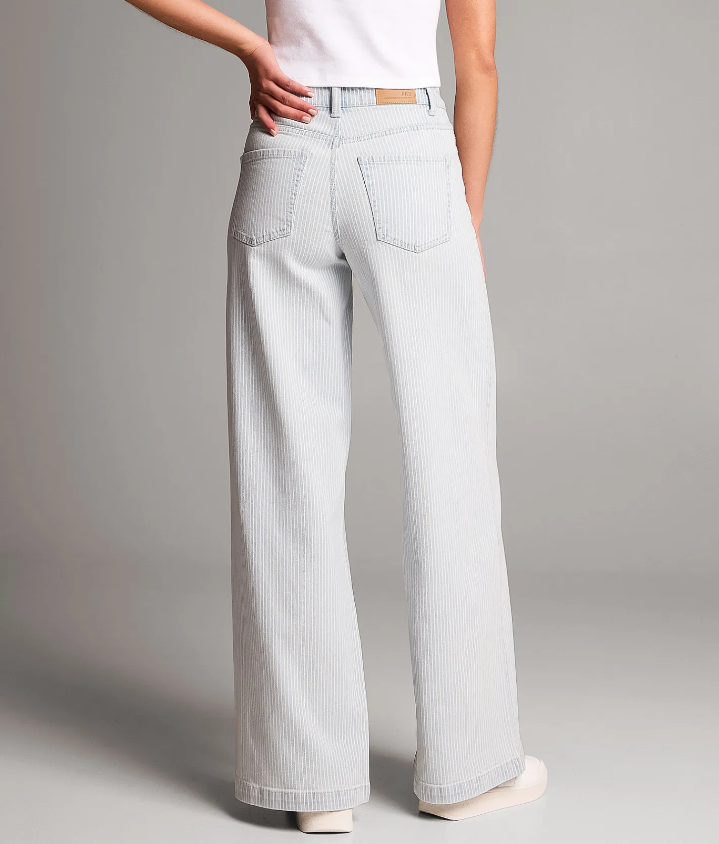 Jeans|Bke Jeans | BKE Billie Ultra Wide Leg Striped Stretch Jean Pinstripe