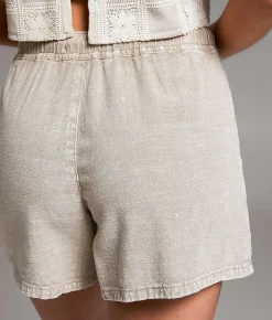 Bottoms|Shorts | BKE Billie Washed Short Washed Khaki