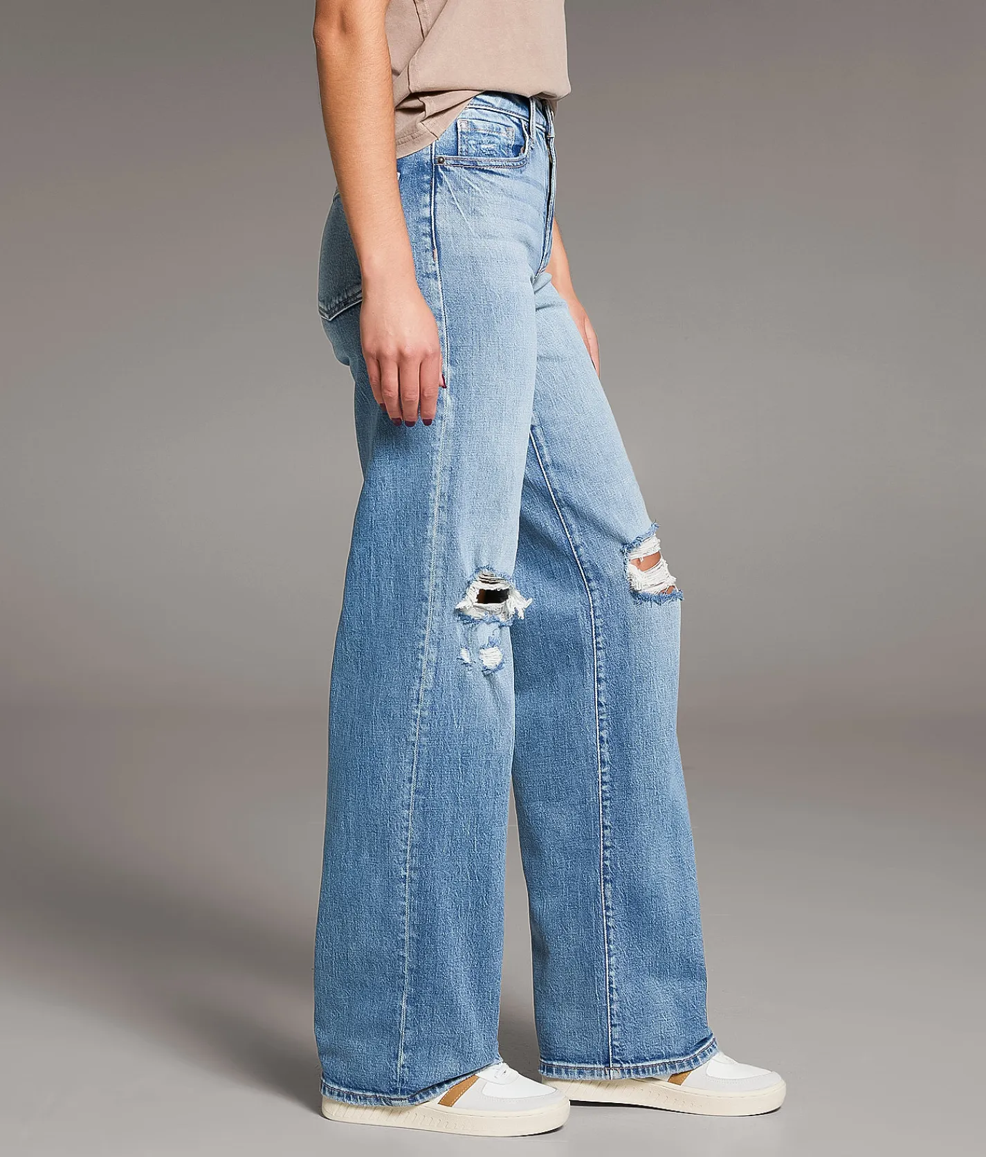 Jeans|Bottoms | BKE Billie Wide Leg Stretch Jean Zink