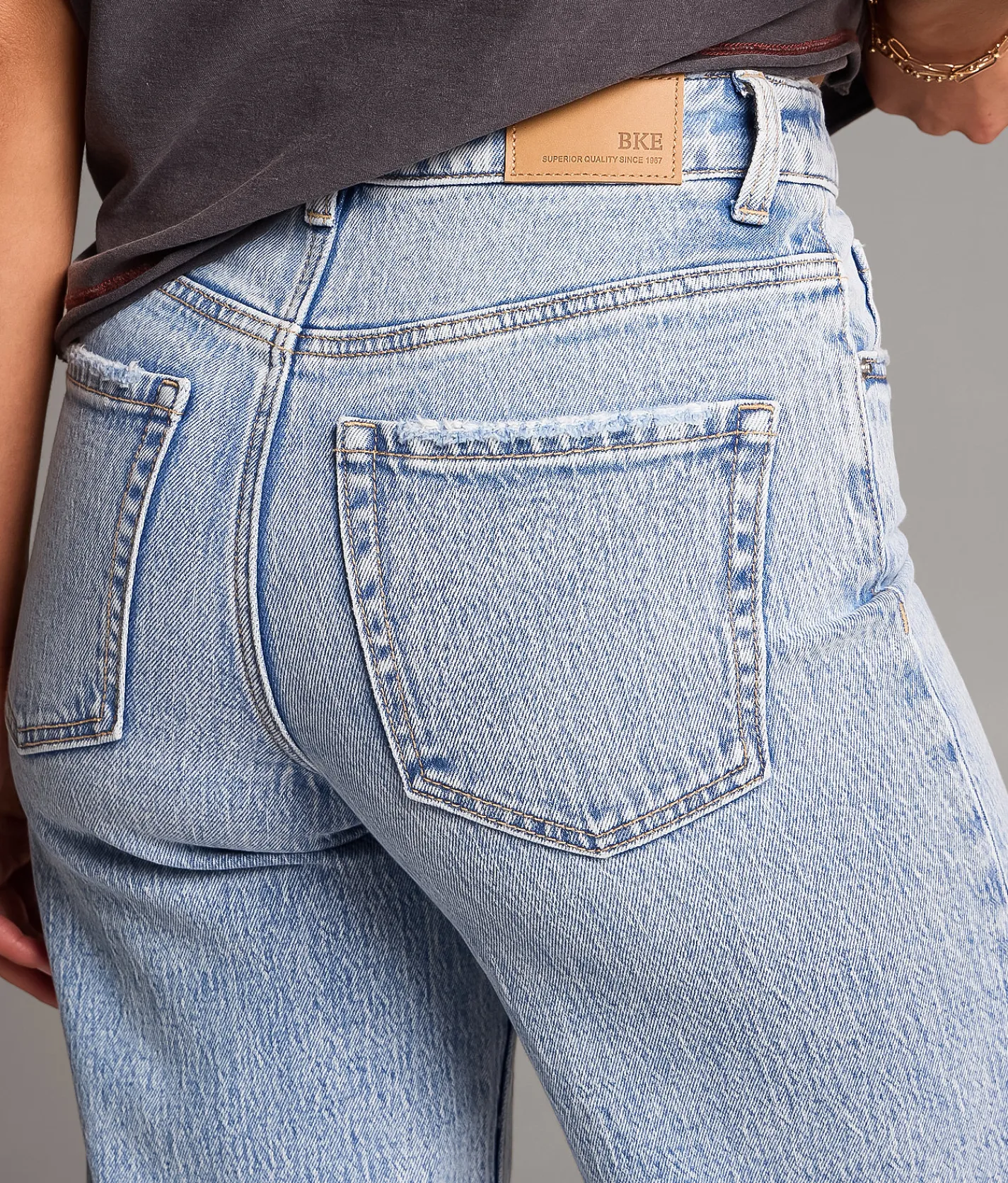 BKE Billie Wide Leg Stretch Jean Golvin