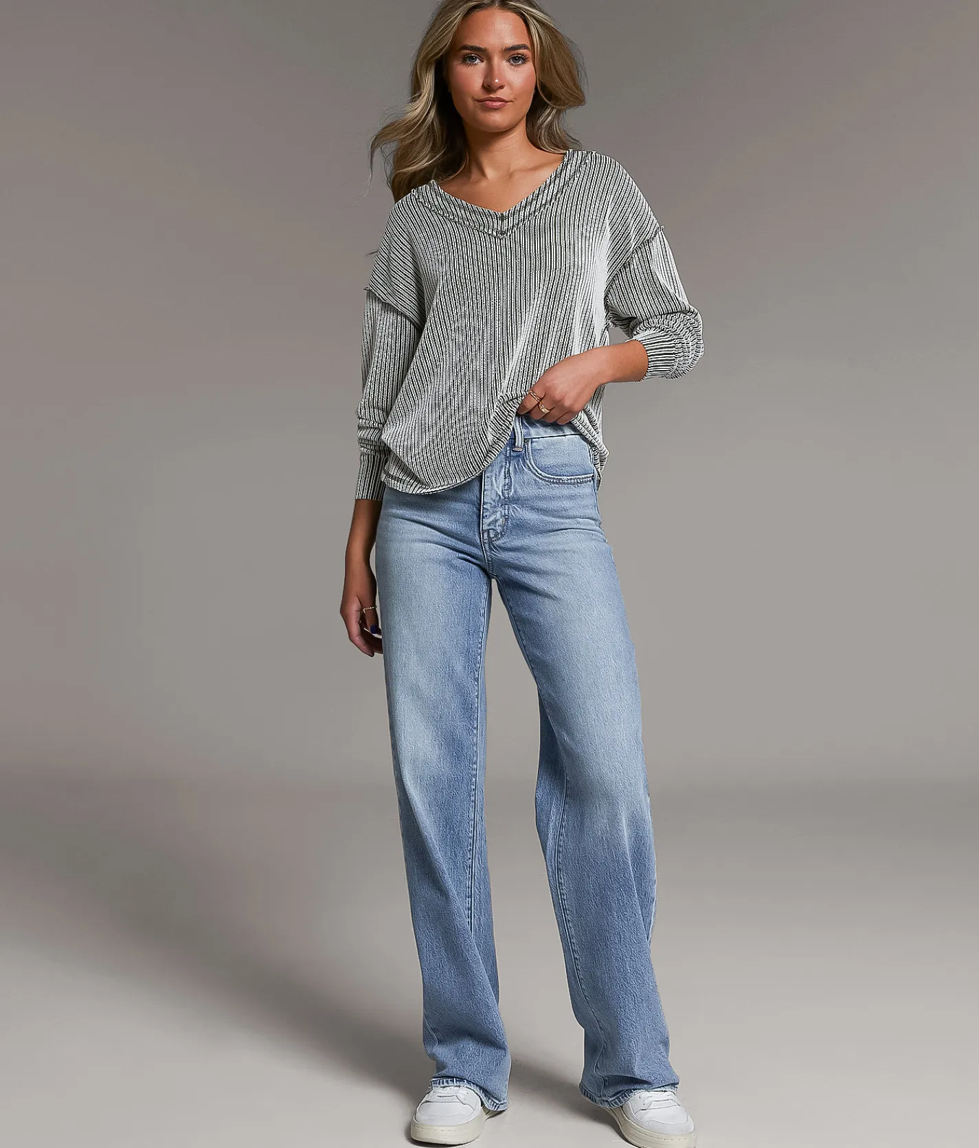 Jeans|Bottoms | BKE Billie Wide Leg Stretch Jean Zallen 2