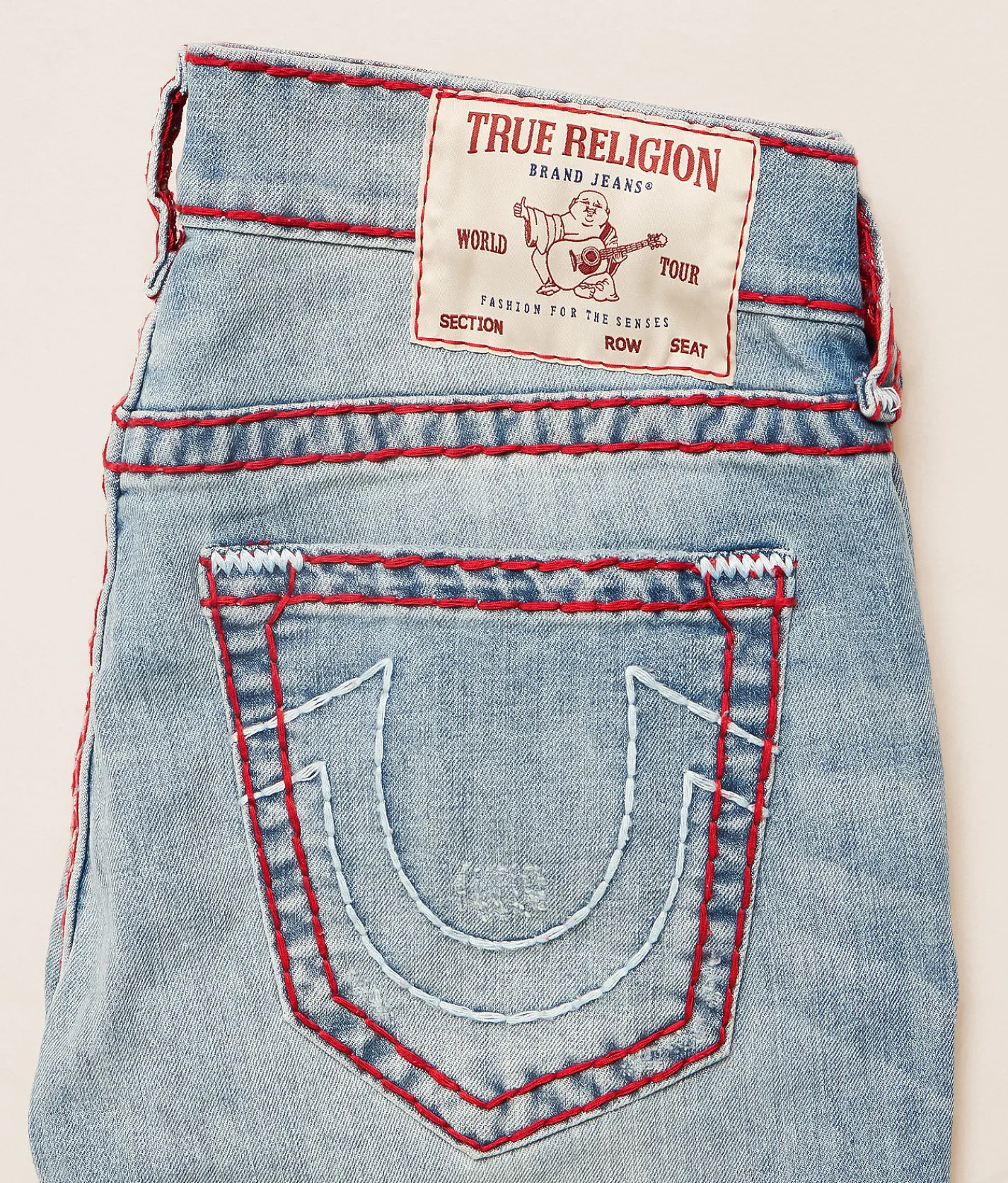 True Religion Billy Relaxed Boot Stretch Jean Party Pulse Medium Wash Outlet