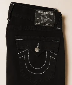 True Religion Billy Relaxed Boot Stretch Jean Black Rinse