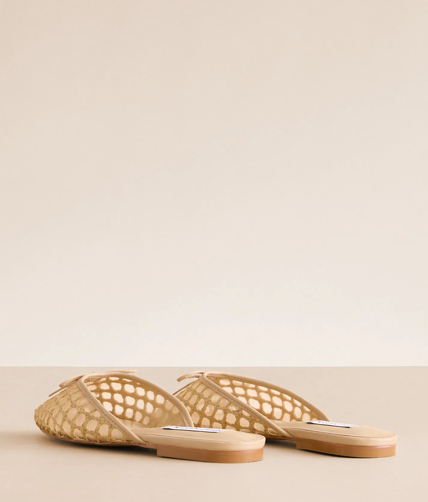 Steve Madden Birdee Mule Shoe Tan Raffia Hot