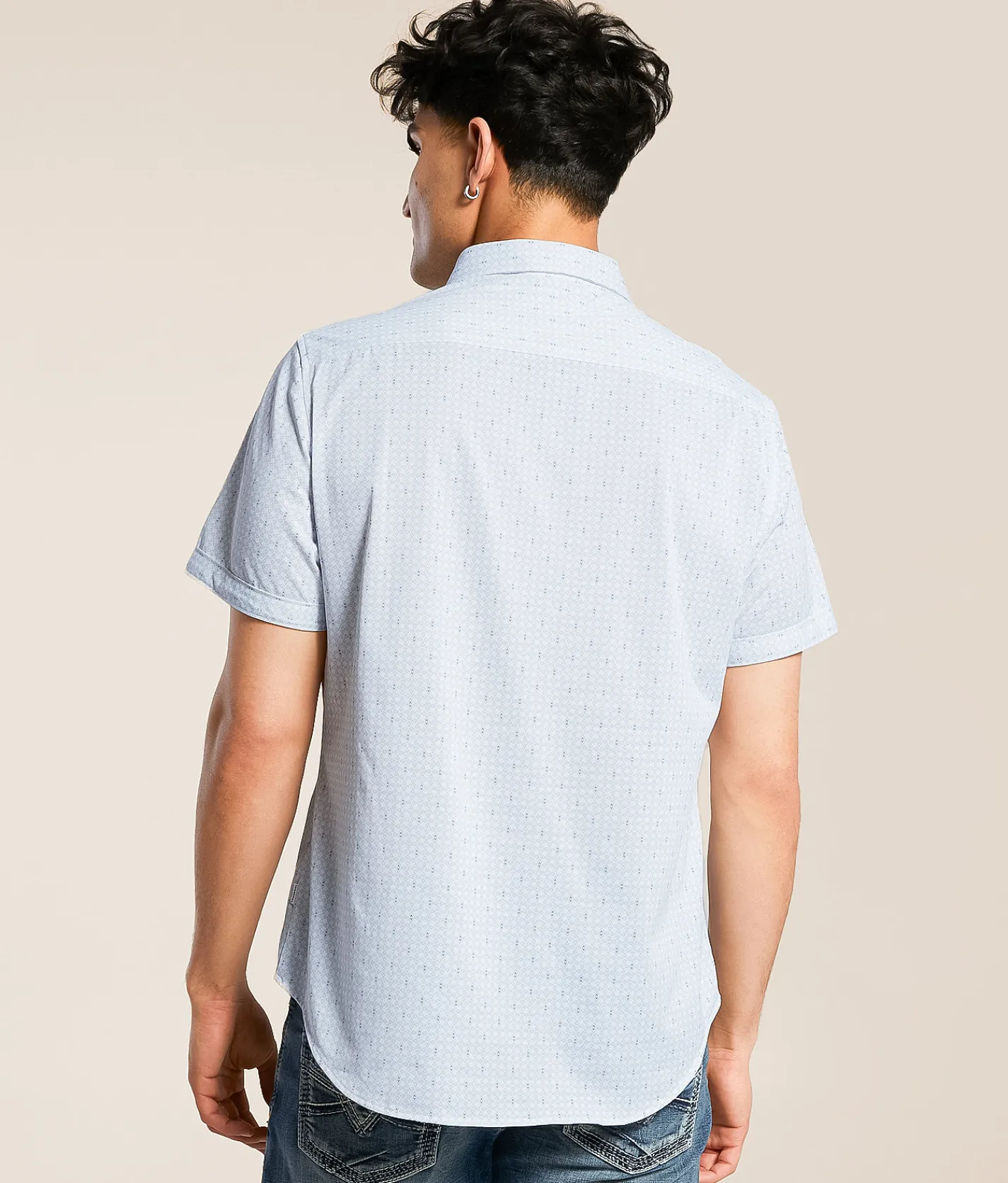 Tops | 7Diamonds Bishop Performance Stretch Shirt White