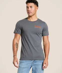 Tops|Graphic T-Shirts | Pendleton Bison Head T-Shirt Asphalt