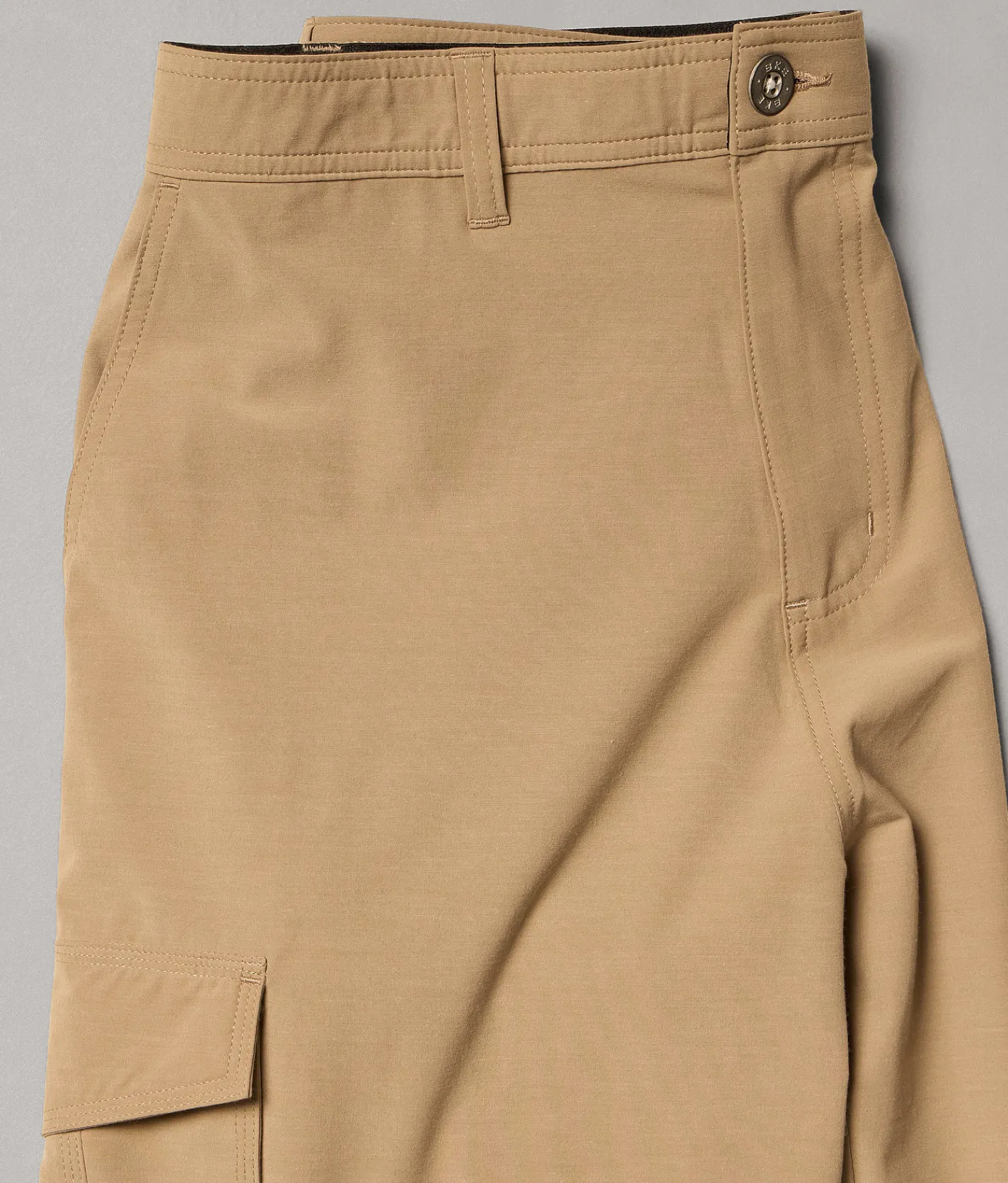 Hybrid BKE Athletic Cargo Stretch Short Weathered Teak