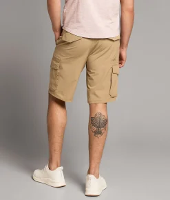 Hybrid BKE Athletic Cargo Stretch Short Weathered Teak