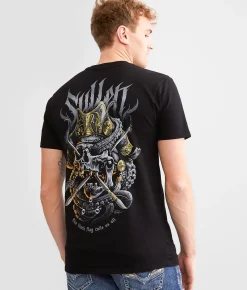 Graphic T-Shirts | Sullen Black Flag T-Shirt Jet Black
