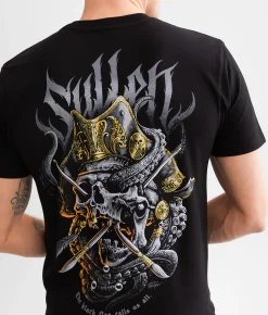 Graphic T-Shirts | Sullen Black Flag T-Shirt Jet Black