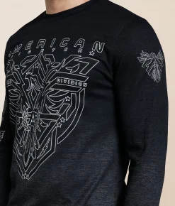 Graphic T-Shirts | American Fighter Black Rock Thermal Black Mass