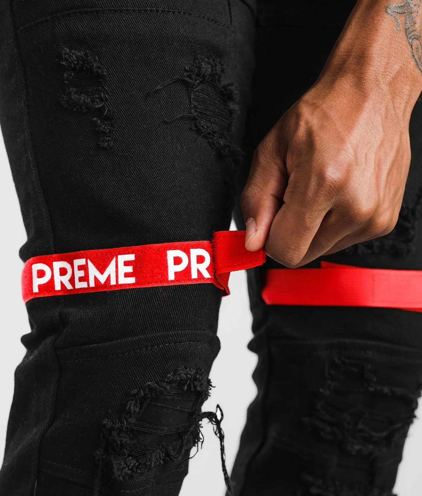 Sale Jeans|Bottoms | PREME Skinny Stretch Jean Black