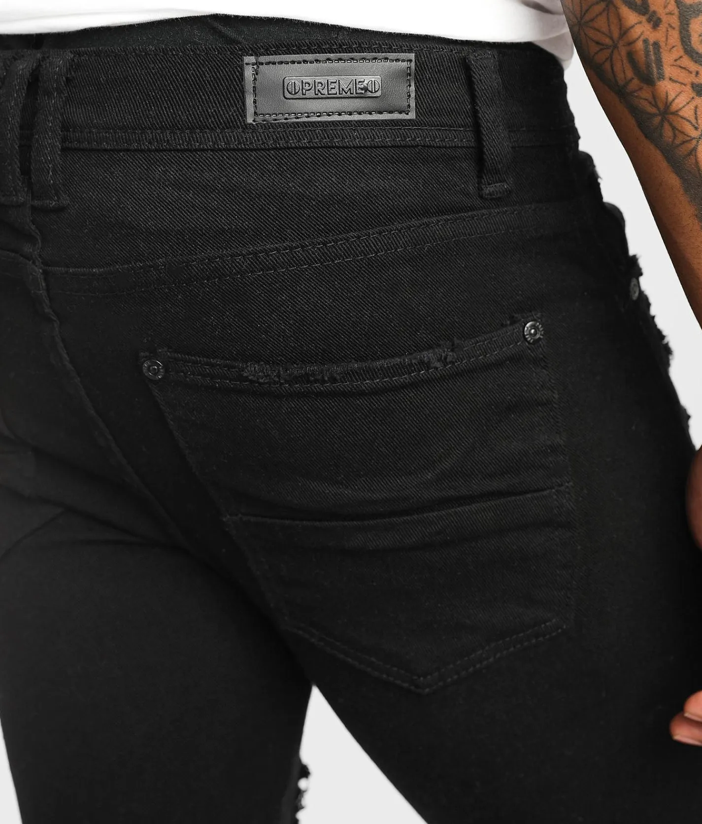 Sale Jeans|Bottoms | PREME Skinny Stretch Jean Black