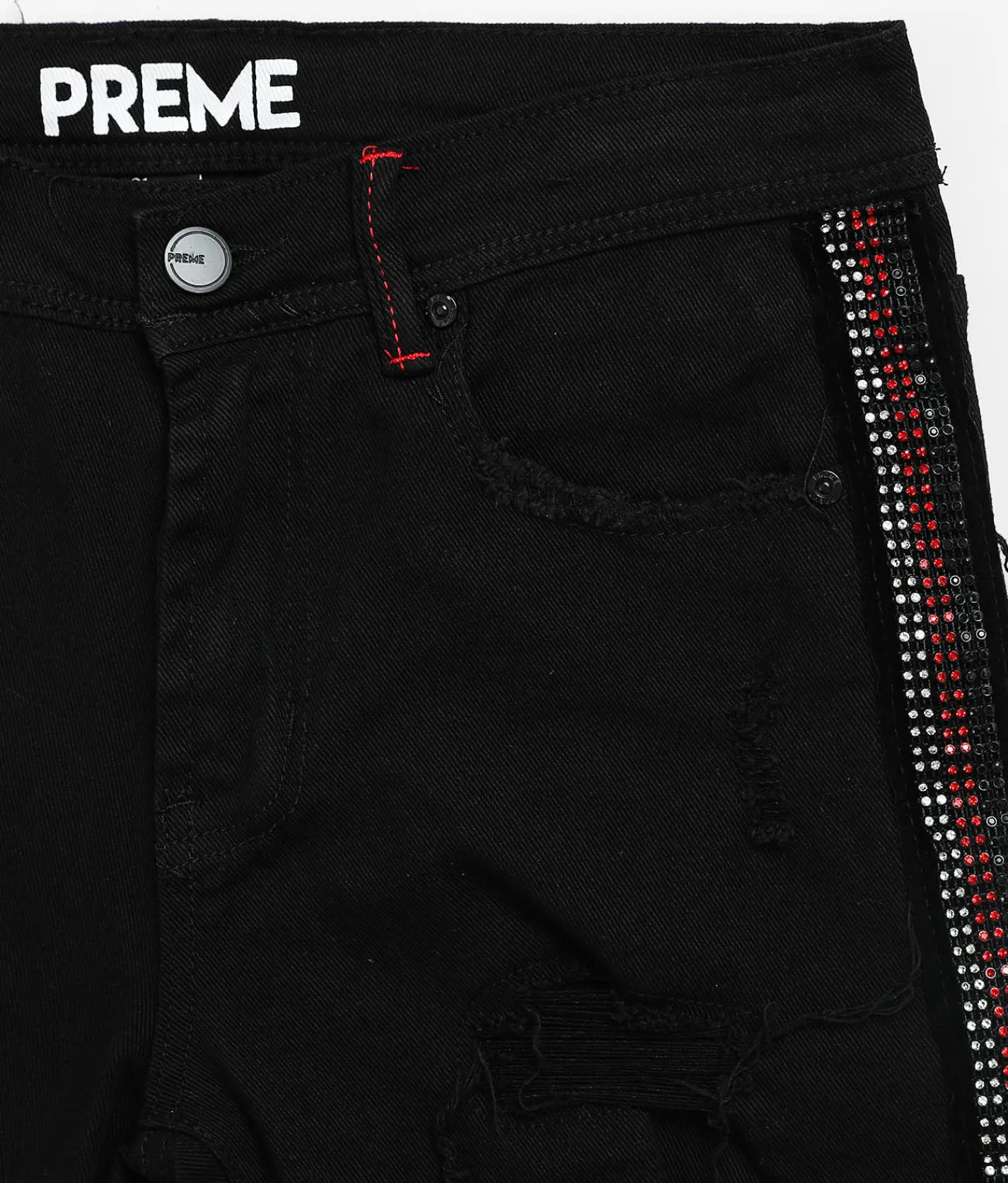 PREME Black Skinny Stretch Jean Buffalo Sale
