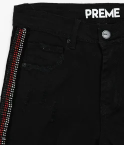 PREME Black Skinny Stretch Jean Buffalo Sale