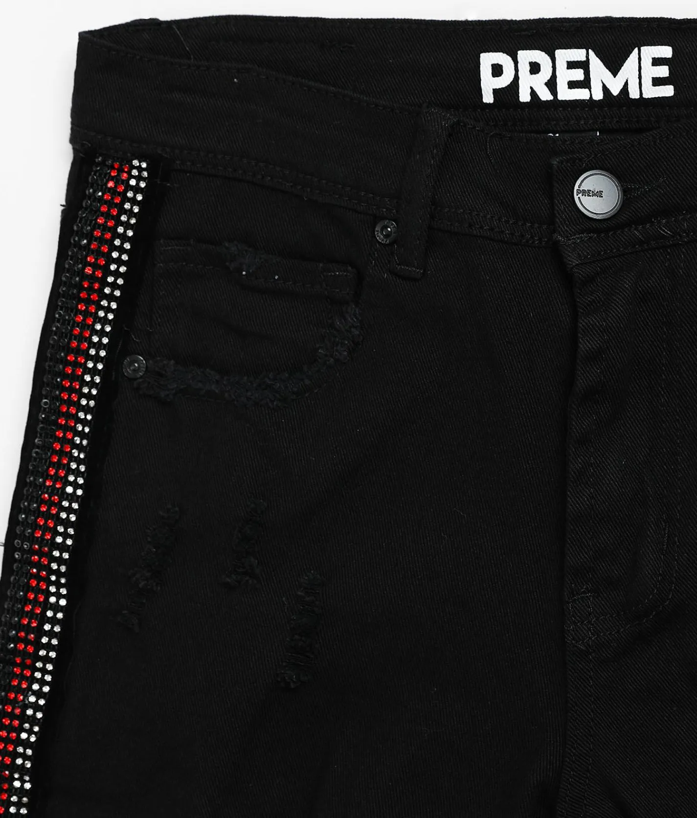 PREME Black Skinny Stretch Jean Buffalo Sale