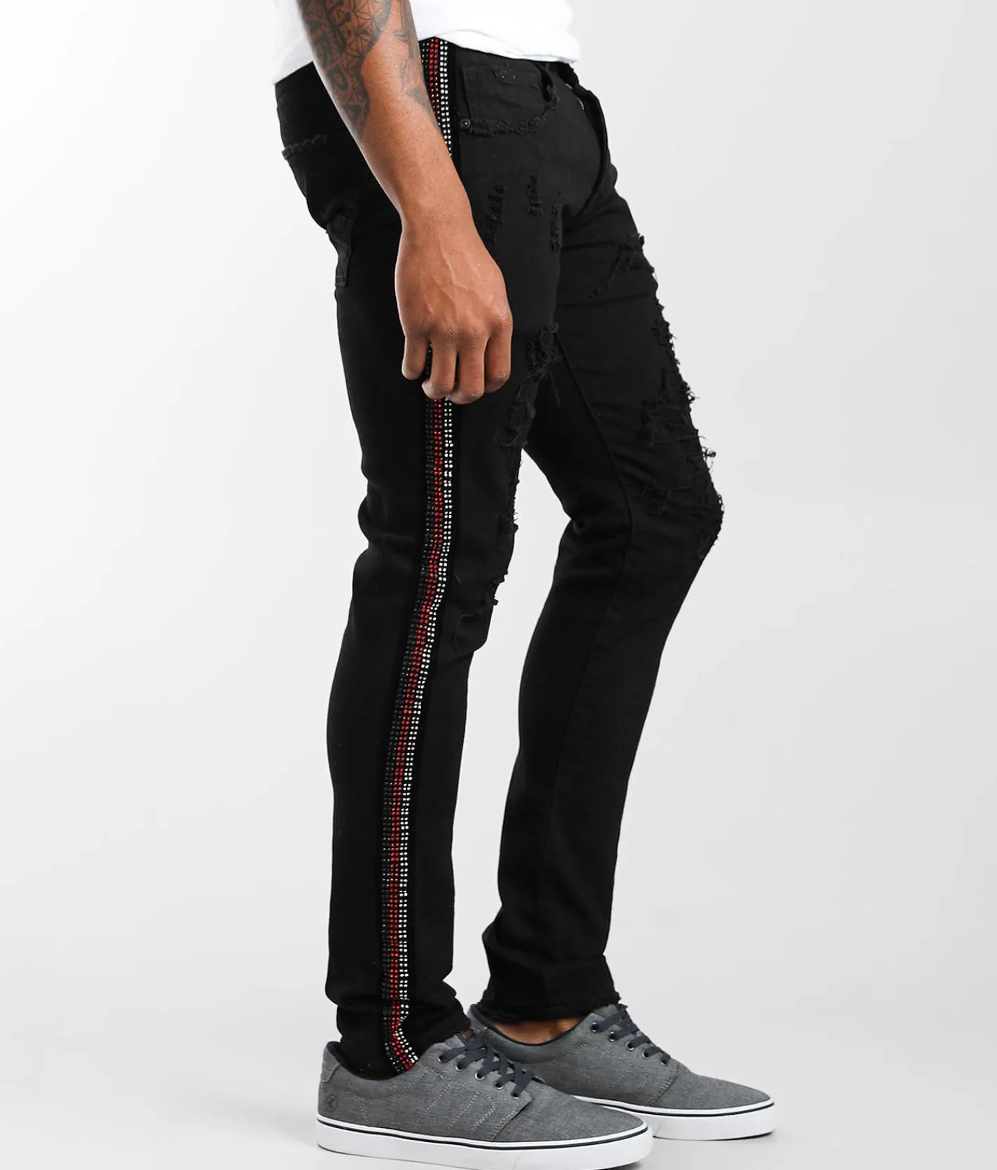 PREME Black Skinny Stretch Jean Buffalo Sale