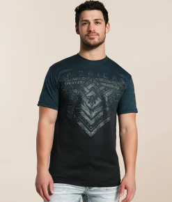 American Fighter Blackwater T-Shirt Sacramento Black New