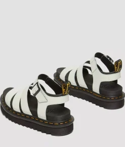 Dr. Martens Blaire Leather Sandal Smoked Mint Outlet