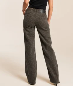 Jeans|Bottoms | HIDDEN Blake Cheetah Dad Stretch Jean Brown Cheetah