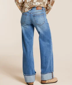 Jeans|Bottoms | HIDDEN Blake Dad Stretch Cuffed Jean Pismo