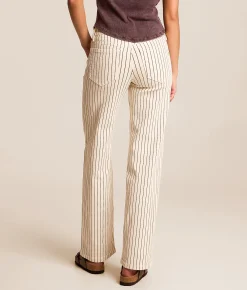 Bottoms | HIDDEN Blake Dad Striped Stretch Jean Brown Stripe