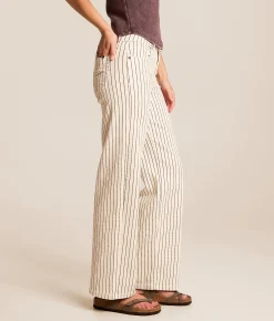 Bottoms | HIDDEN Blake Dad Striped Stretch Jean Brown Stripe