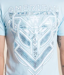 American Fighter Blakely T-Shirt Ice Melt Nantucket Breeze Online
