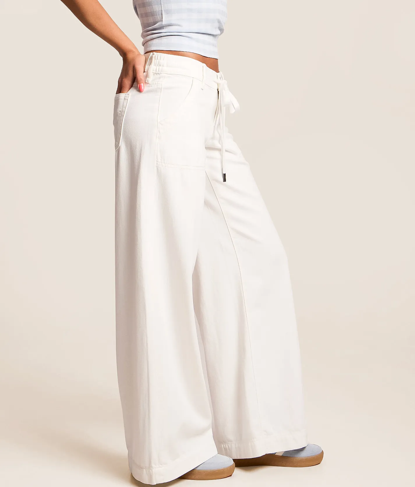Jeans|New Jeans | HIDDEN Blake Ultra Wide Leg Jean Pearl