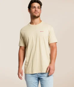 Tops|Graphic T-Shirts | Ariat Blanket Allover Weaved T-Shirt Pure Cashmere