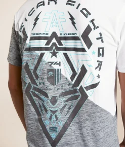 American Fighter Bleakwood T-Shirt Heather Grey White