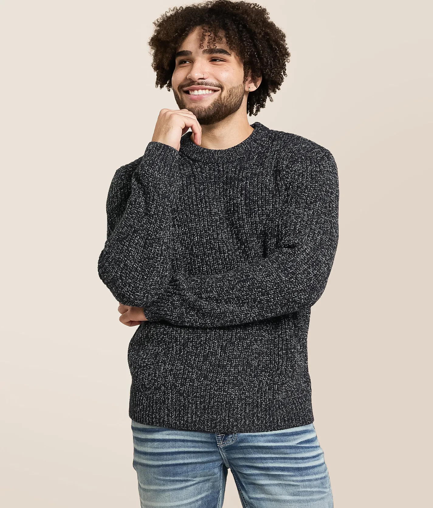 Tops | Jack&Jones® Bleeker Knit Sweater Sky Captain