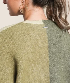 Tops | Billabong Block Out Cropped Cardigan Sweater Green Tea