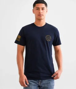 Graphic T-Shirts | Howitzer Blue Collar Another Cloth T-Shirt Navy