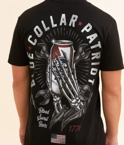 Graphic T-Shirts | Howitzer Blue Collar Beers T-Shirt Black