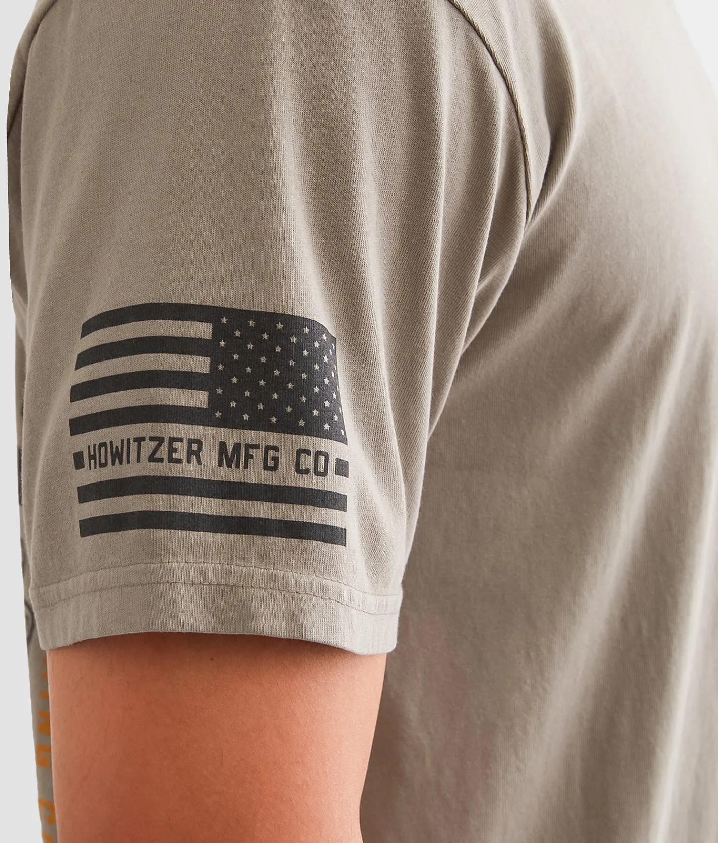 Graphic T-Shirts | Howitzer Blue Collar Blood Sweat Pride T-Shirt Moon Mist