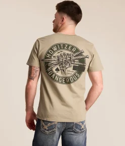 Tops|Graphic T-Shirts | Howitzer Blue Collar Dangerous Goods T-Shirt Overland Trek