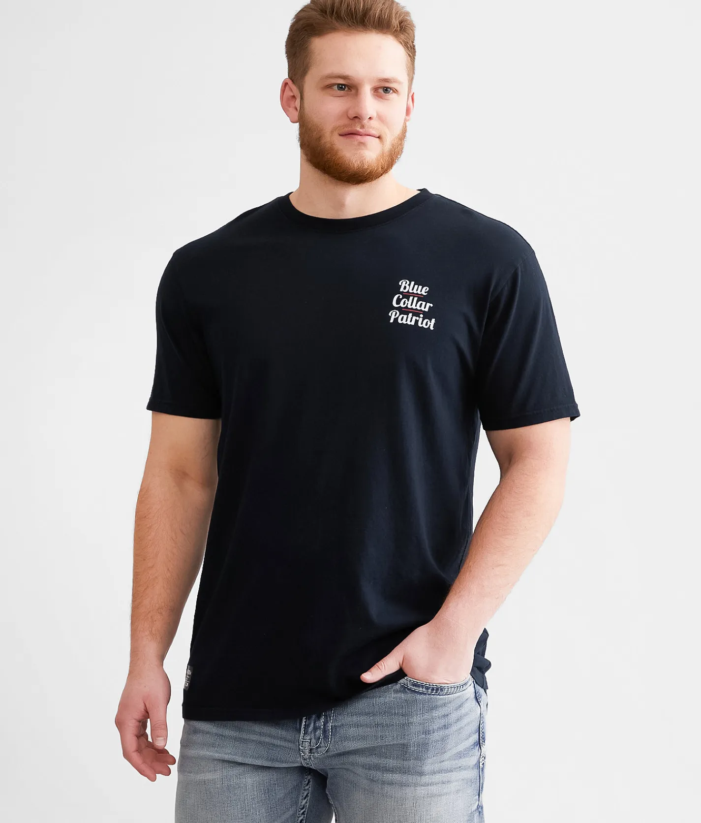 Howitzer Blue Collar Eagle T-Shirt Obsidian Hot